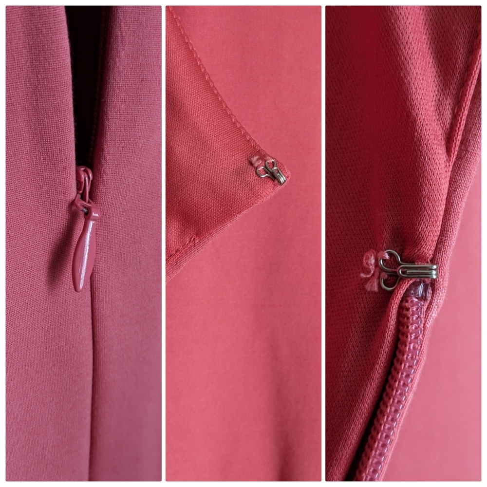 Adelyn Rae 2X Pink Coral Fit & Flare Summer Dress Plus Size - Picture 14 of 14